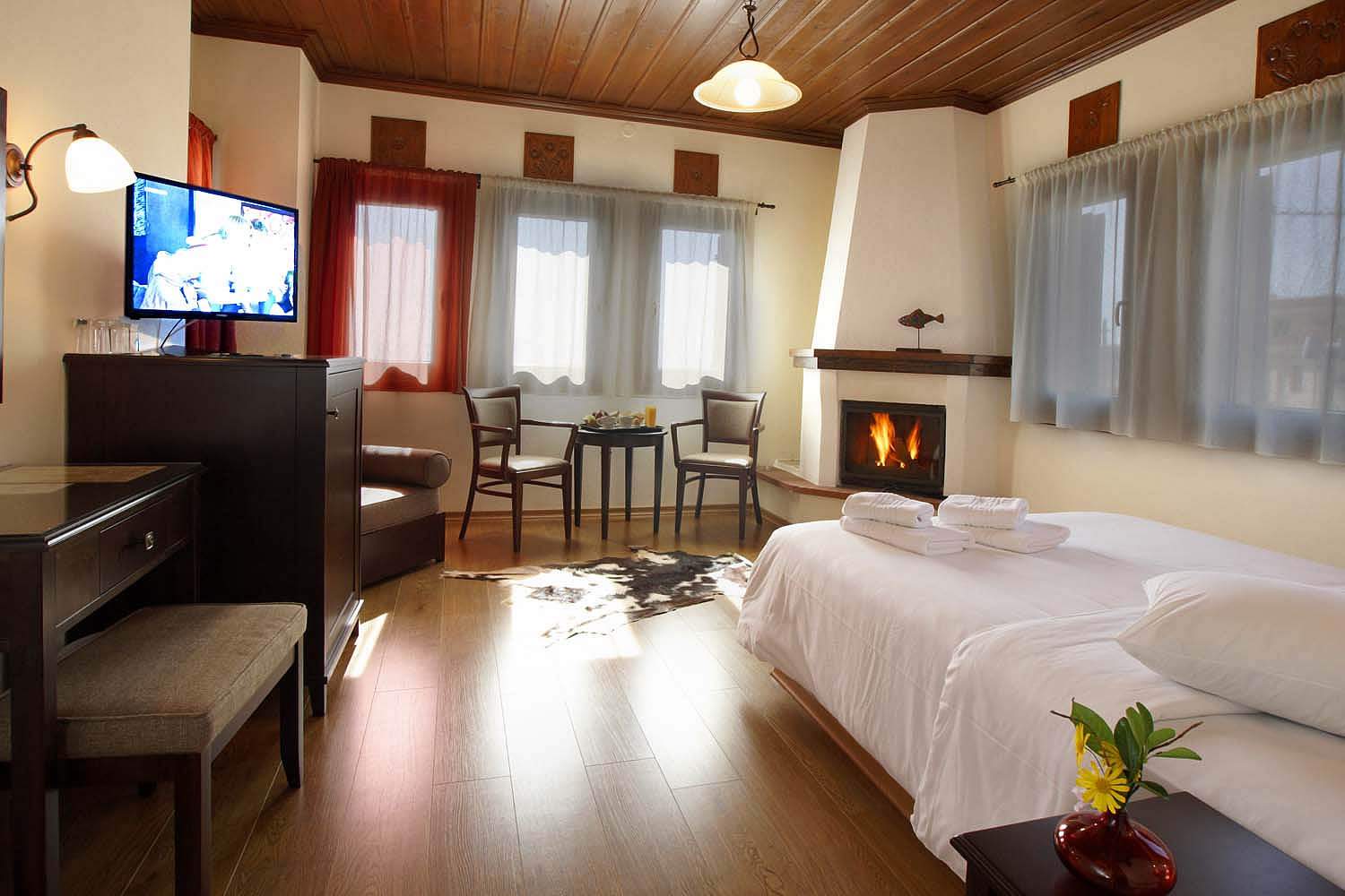  Superior Double Room with Fireplace and Panoramic Sea Vew